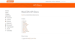 Desktop Screenshot of docs.netdna.com