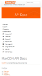 Mobile Screenshot of docs.netdna.com
